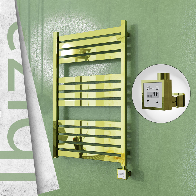 Ibiza Electric Towel Warmer 600x960 Gold Ktx3 300 W