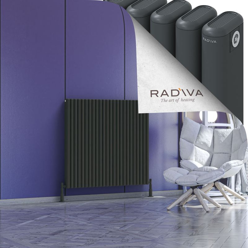 Kotto Aluminium Radiator 1000x1076 Dark Anthracite