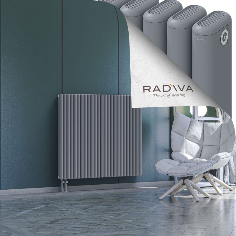 Kotto Aluminium Radiator 1000x1121 Grey