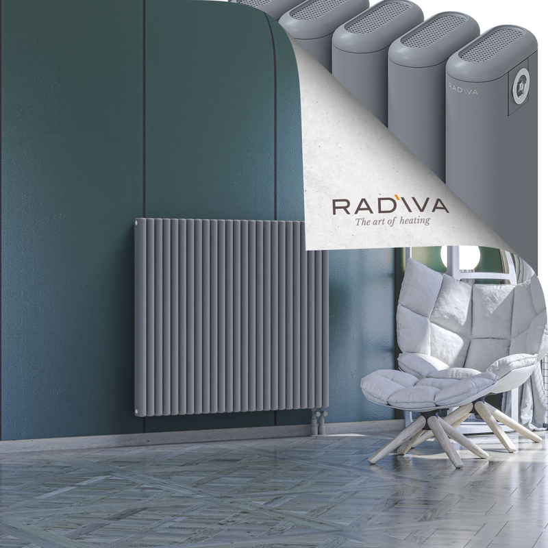 Kotto Aluminium Radiator 1000x1121 Grey