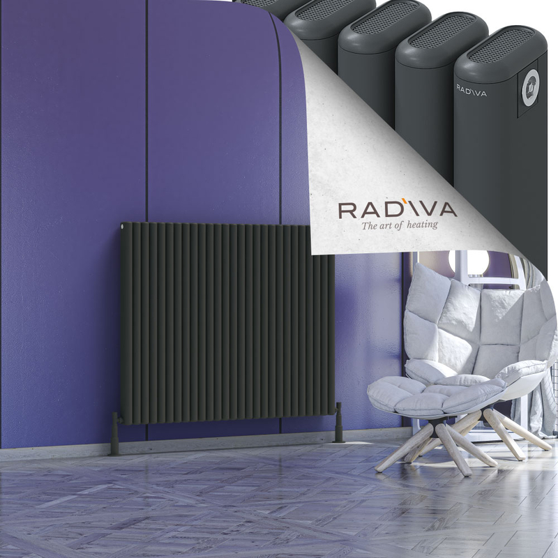 Kotto Aluminium Radiator 1000x1211 Dark Anthracite