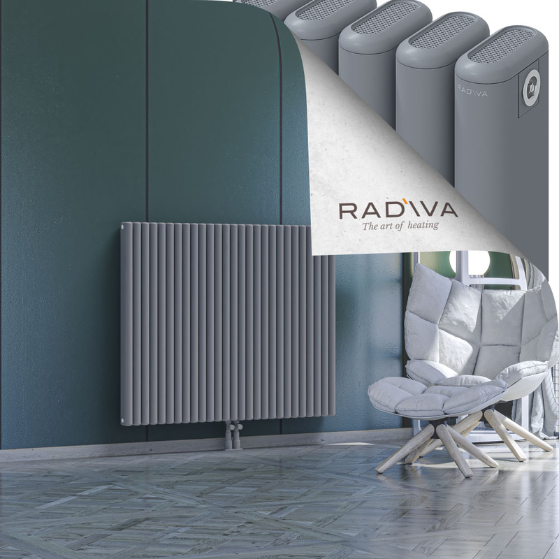 Kotto Aluminium Radiator 1000x1211 Grey