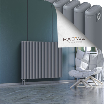 Kotto Aluminium Radiator 1000x1256 Grey - Thumbnail