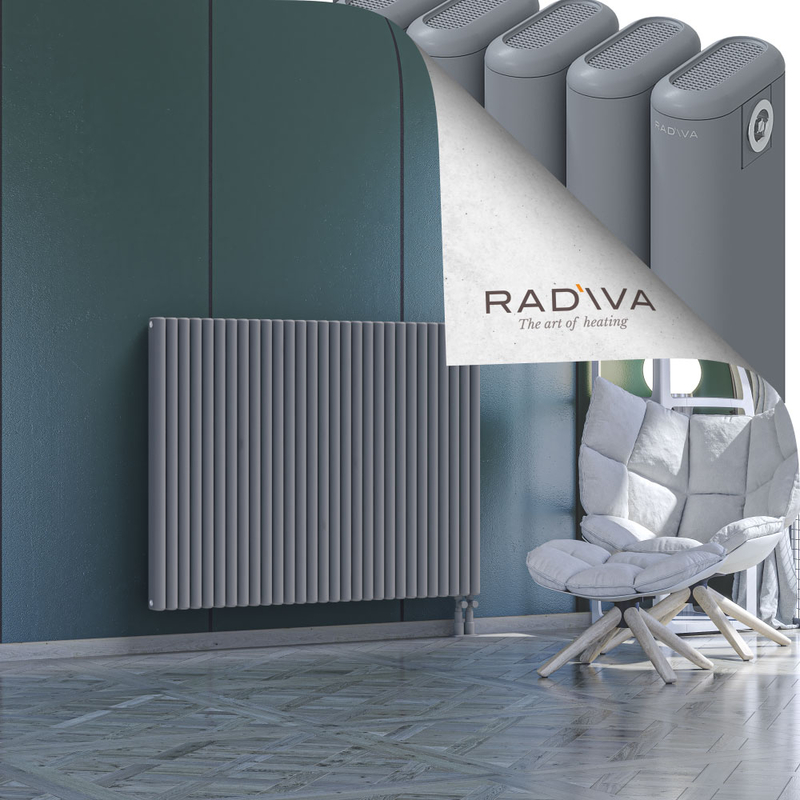 Kotto Aluminium Radiator 1000x1301 Grey