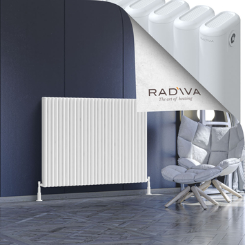 Kotto Aluminium Radiator 1000x1346 White - Thumbnail