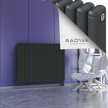 Kotto Aluminium Radiator 1000x1391 Dark Anthracite - Thumbnail