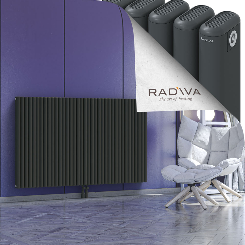 Kotto Aluminium Radiator 1000x1661 Dark Anthracite