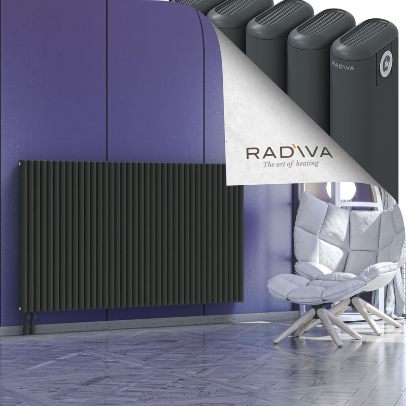 Kotto Aluminium Radiator 1000x1706 Dark Anthracite