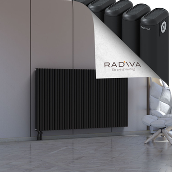 Kotto Aluminium Radiator 1000x1751 Black - Thumbnail