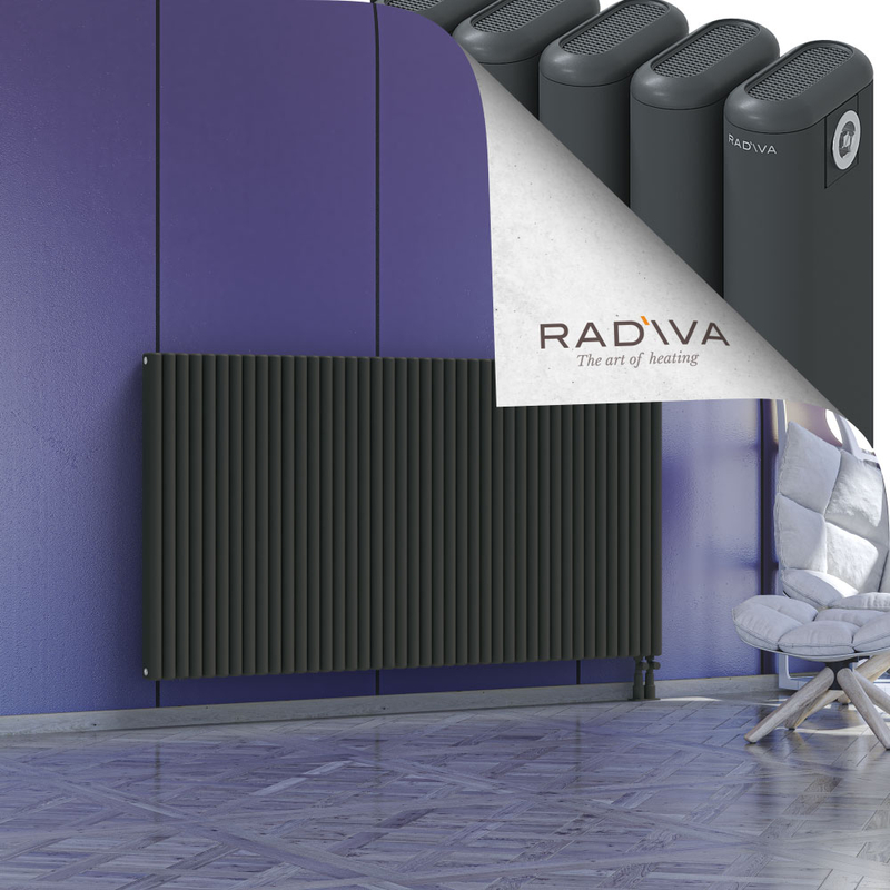 Kotto Aluminium Radiator 1000x1886 Dark Anthracite