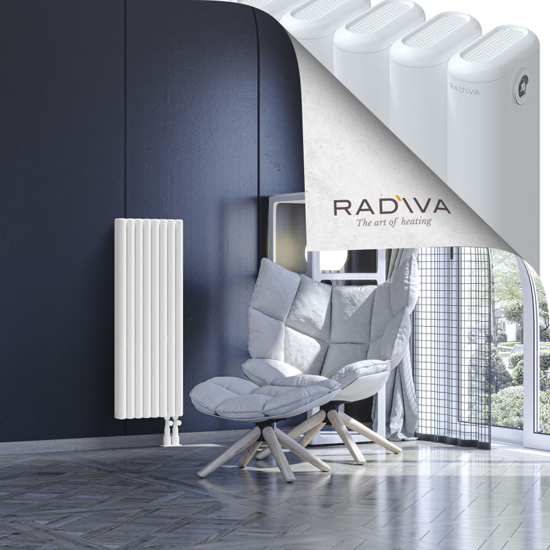 Kotto Aluminium Radiator 1000x356 White