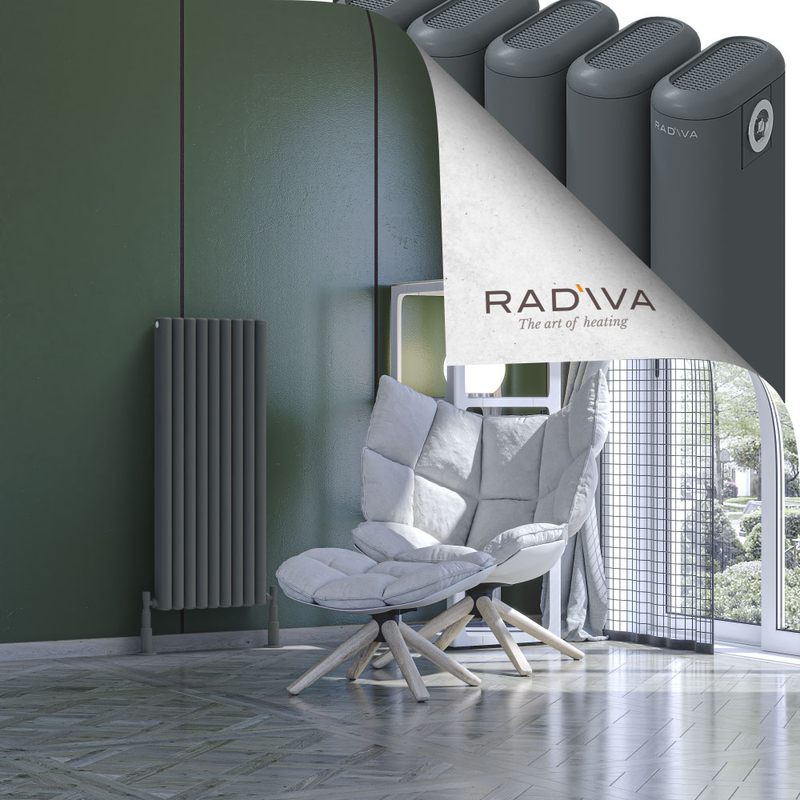 Kotto Aluminium Radiator 1000x401 Anthracite