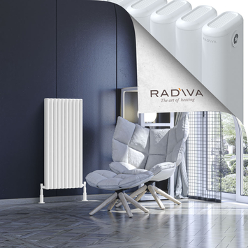 Kotto Aluminium Radiator 1000x446 White - Thumbnail