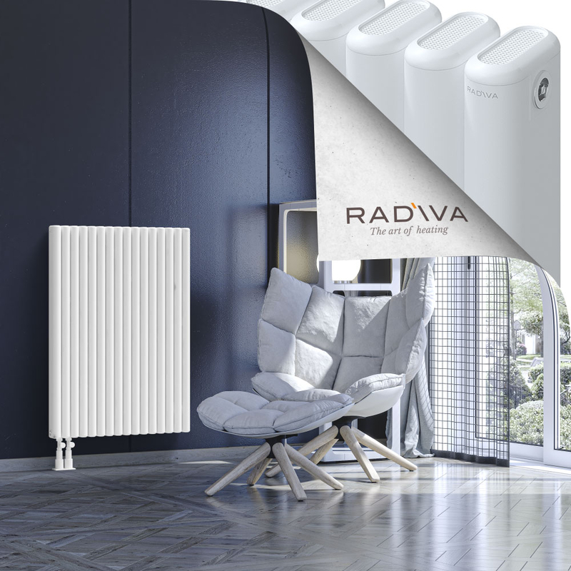 Kotto Aluminium Radiator 1000x716 White