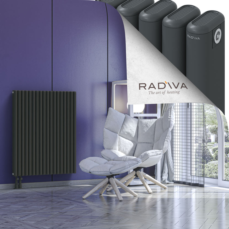 Kotto Aluminium Radiator 1000x806 Dark Anthracite