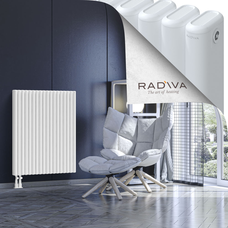 Kotto Aluminium Radiator 1000x806 White