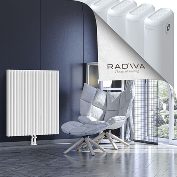 Kotto Aluminium Radiator 1000x851 White - Thumbnail