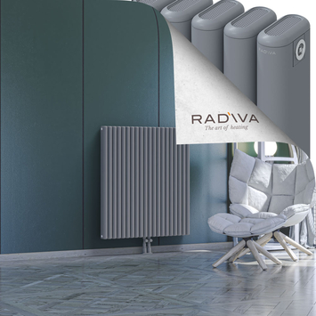 Kotto Aluminium Radiator 1000x896 Grey - Thumbnail