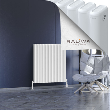 Kotto Aluminium Radiator 1000x941 White - Thumbnail