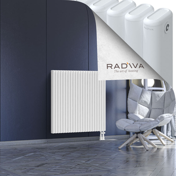 Kotto Aluminium Radiator 1000x986 White - Thumbnail