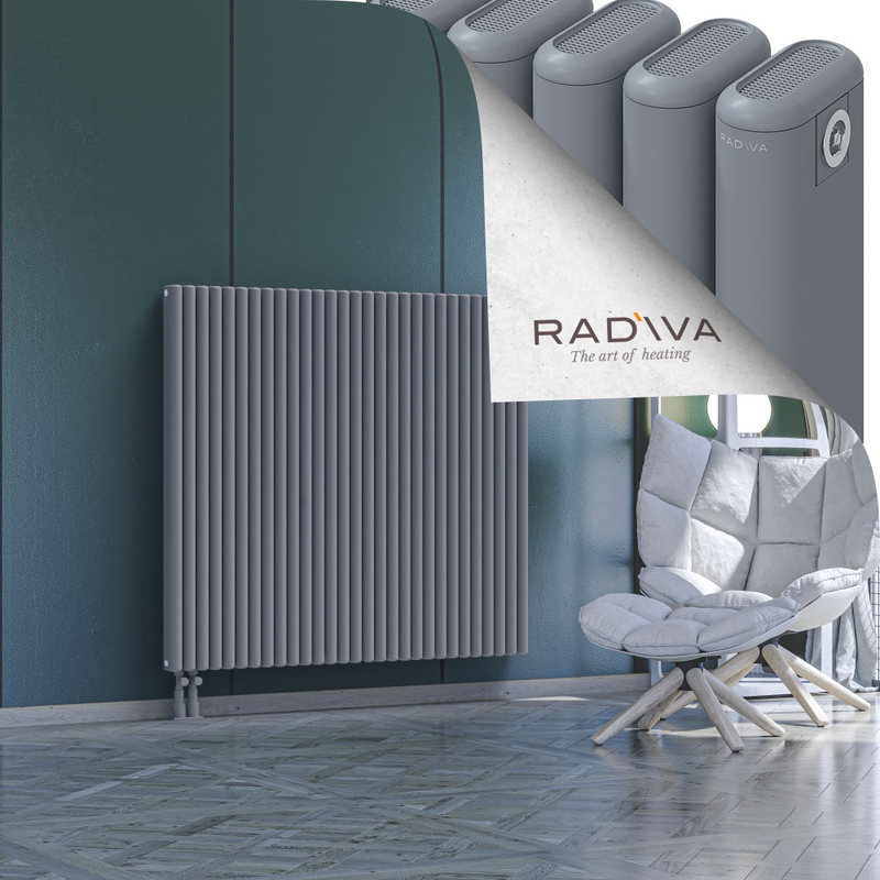 Kotto Aluminium Radiator 1200x1301 Grey