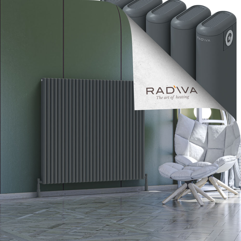 Kotto Aluminium Radiator 1200x1346 Anthracite