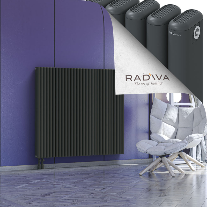 Kotto Aluminium Radiator 1200x1346 Dark Anthracite