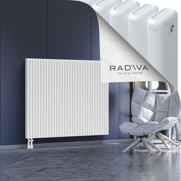 Kotto Aluminium Radiator 1200x1436 White - Thumbnail