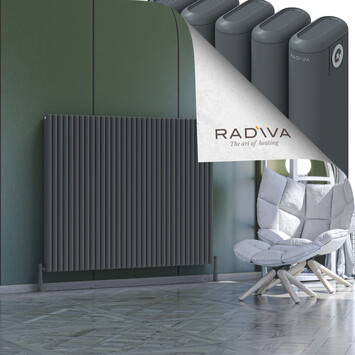 Kotto Aluminium Radiator 1200x1481 Anthracite - Thumbnail