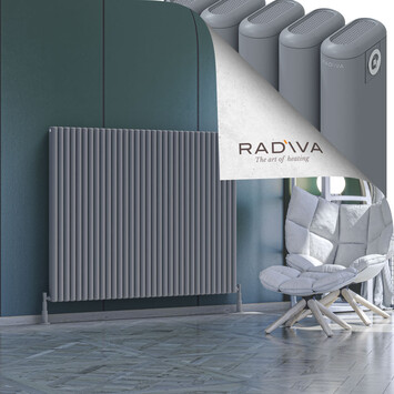 Kotto Aluminium Radiator 1200x1481 Grey - Thumbnail