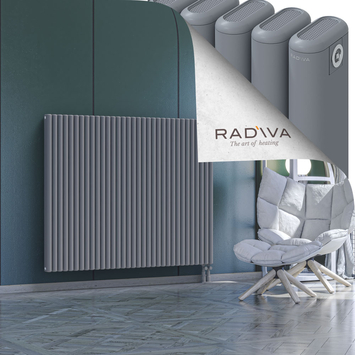 Kotto Aluminium Radiator 1200x1481 Grey - Thumbnail