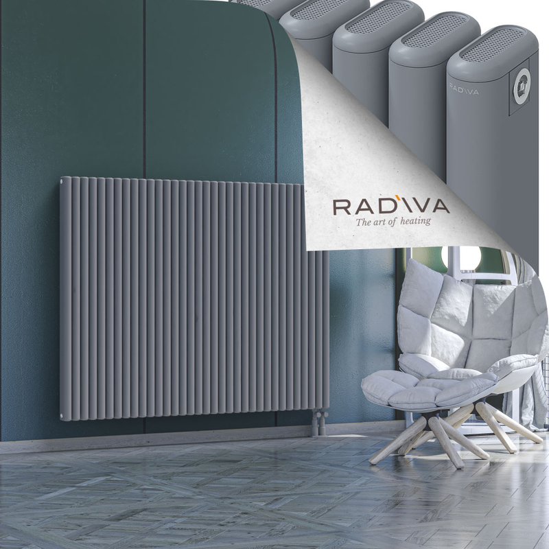 Kotto Aluminium Radiator 1200x1526 Grey