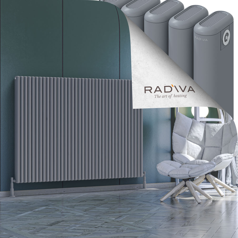 Kotto Aluminium Radiator 1200x1661 Grey