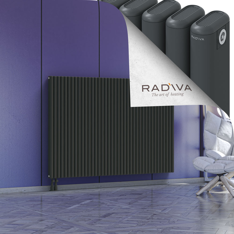 Kotto Aluminium Radiator 1200x1751 Dark Anthracite