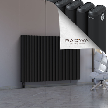 Kotto Aluminium Radiator 1200x1796 Black - Thumbnail