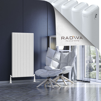 Kotto Aluminium Radiator 1200x626 White - Thumbnail