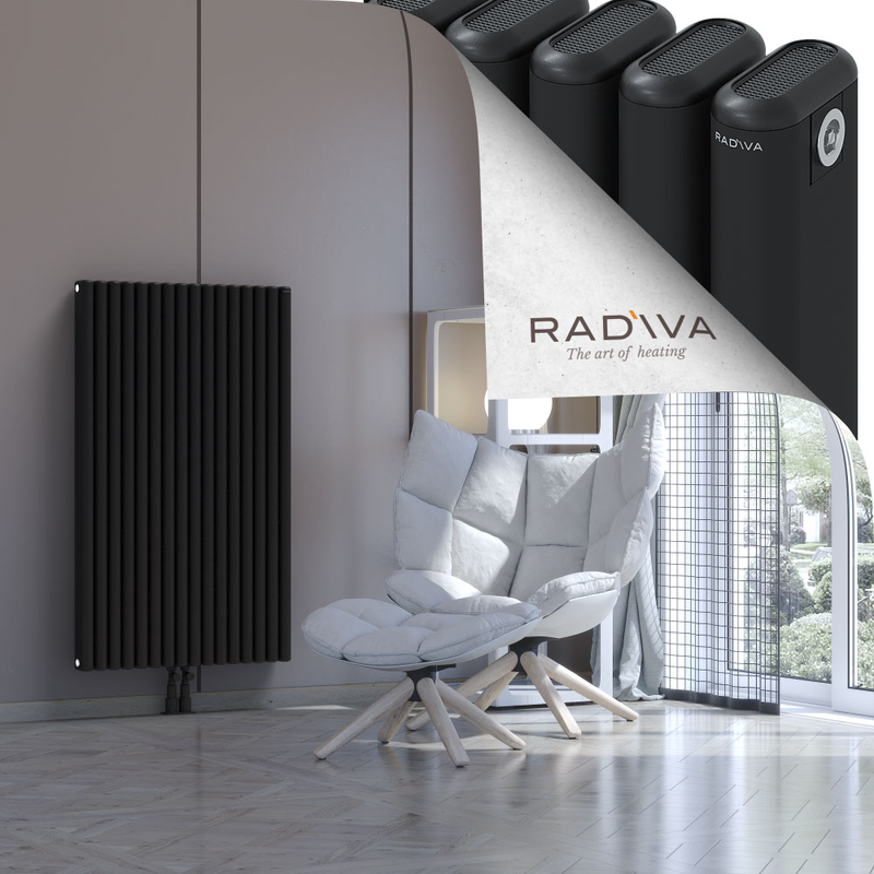 Kotto Aluminium Radiator 1200x716 Black