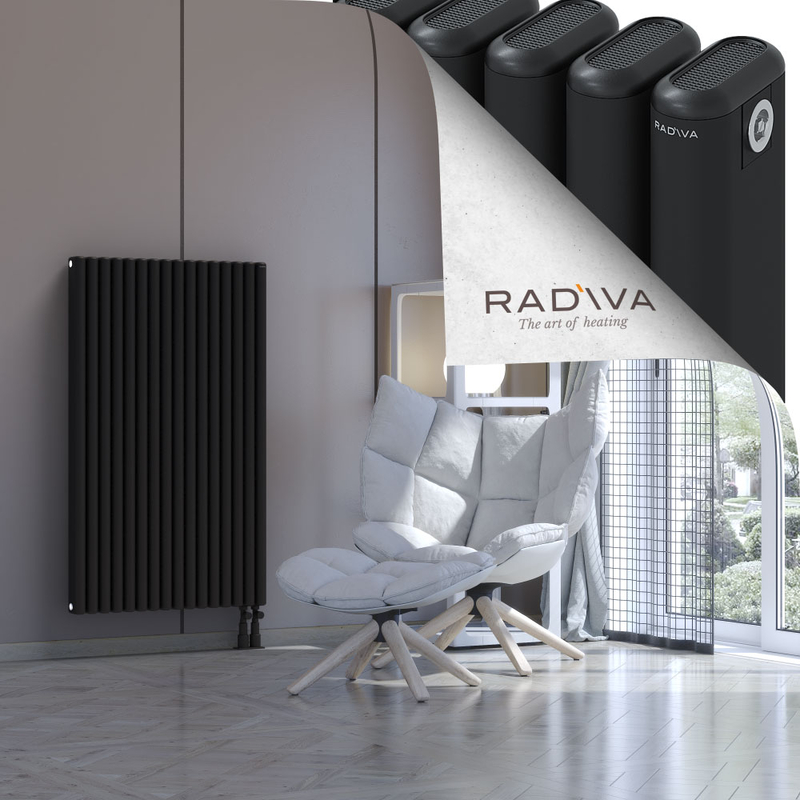 Kotto Aluminium Radiator 1200x716 Black