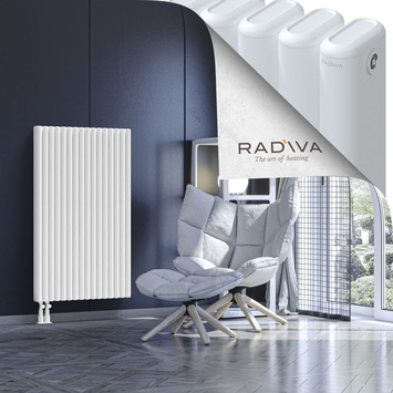 Kotto Aluminium Radiator 1200x716 White - Thumbnail