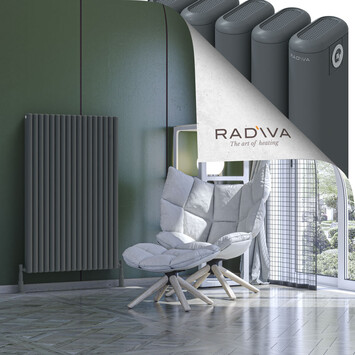 Kotto Aluminium Radiator 1200x761 Anthracite - Thumbnail