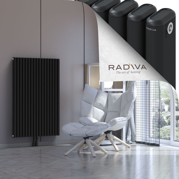 Kotto Aluminium Radiator 1200x761 Black - Thumbnail