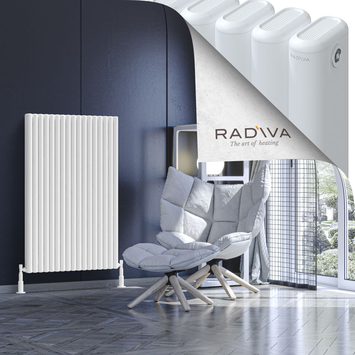 Kotto Aluminium Radiator 1200x761 White - Thumbnail