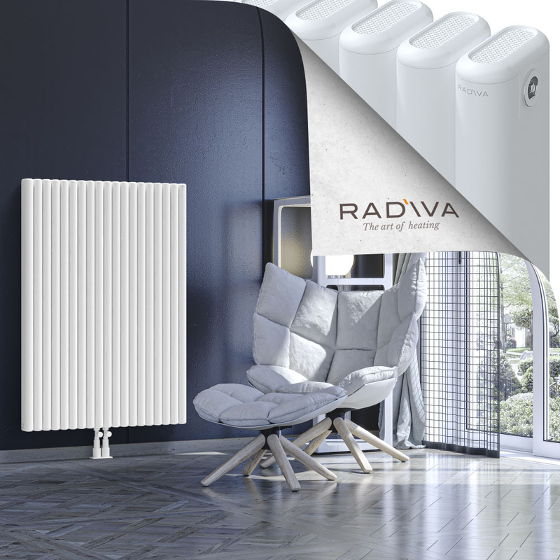 Kotto Aluminium Radiator 1200x851 White