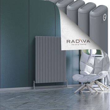 Kotto Aluminium Radiator 1200x896 Grey - Thumbnail