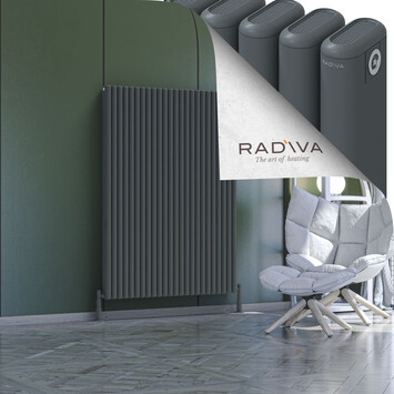 Kotto Aluminium Radiator 1500x1076 Anthracite - Thumbnail