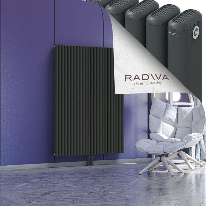 Kotto Aluminium Radiator 1500x1076 Dark Anthracite