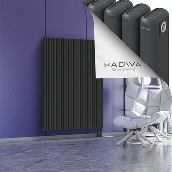 Kotto Aluminium Radiator 1500x1121 Dark Anthracite - Thumbnail