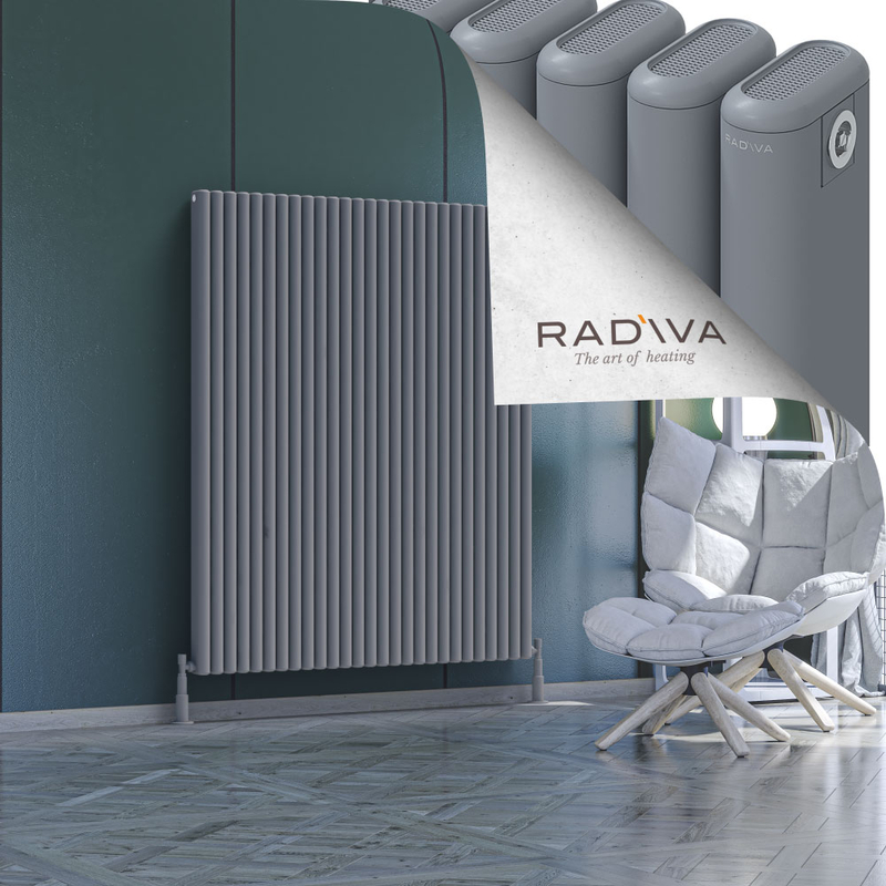 Kotto Aluminium Radiator 1500x1211 Grey