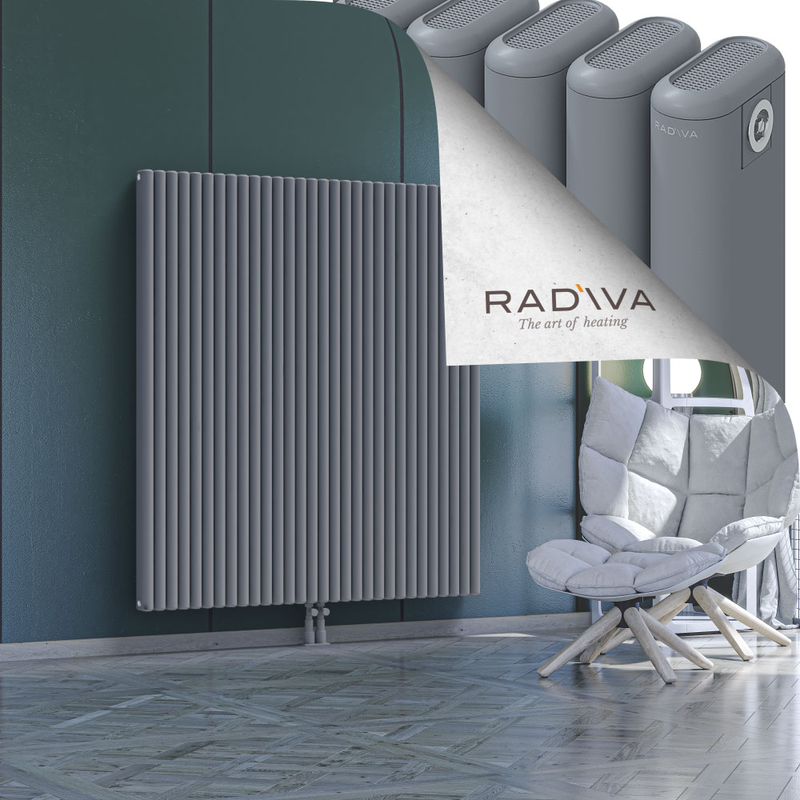 Kotto Aluminium Radiator 1500x1346 Grey