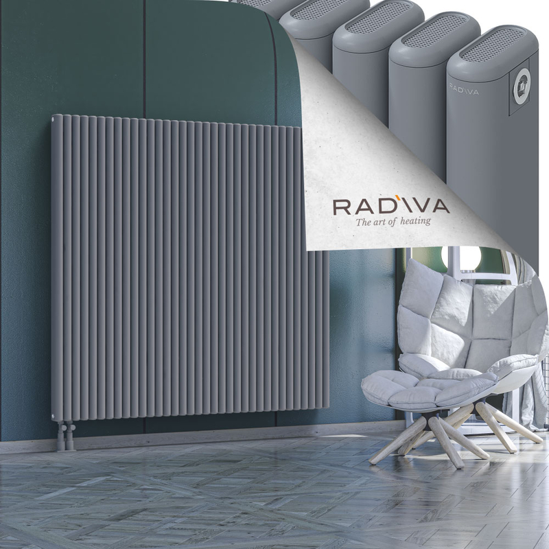 Kotto Aluminium Radiator 1500x1571 Grey